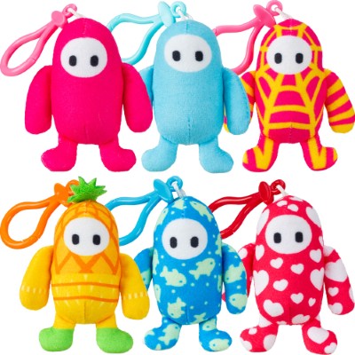 Micro Teenies Fall Guys Keychain Plush 2.5in Asst (36pcs)