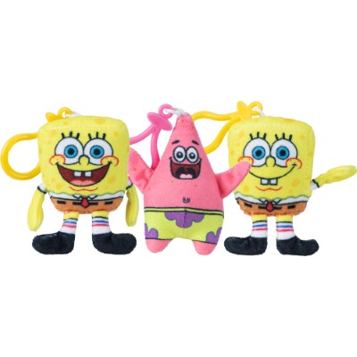 Micro Teenies SpongeBob Keychain Plush 2.5in Asst (36pcs)
