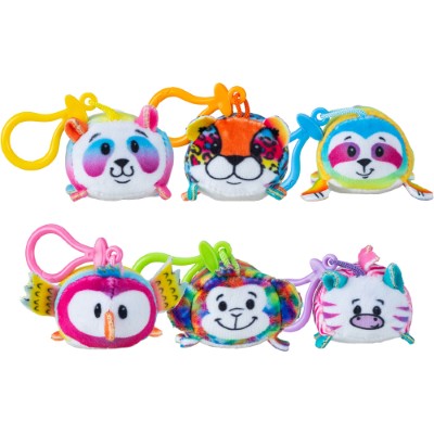 Micro Teenies Jungle Bun Bun Keychain Plush 2.5in Asst (36pcs)