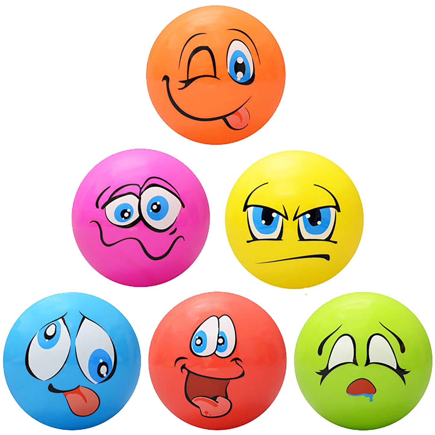 Inflatable Funny Face Vinyl Balls