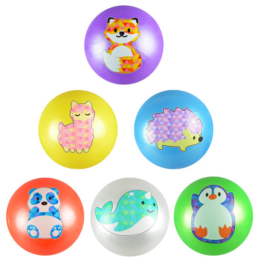 Inflatable Geometric Animal Vinyl Balls
