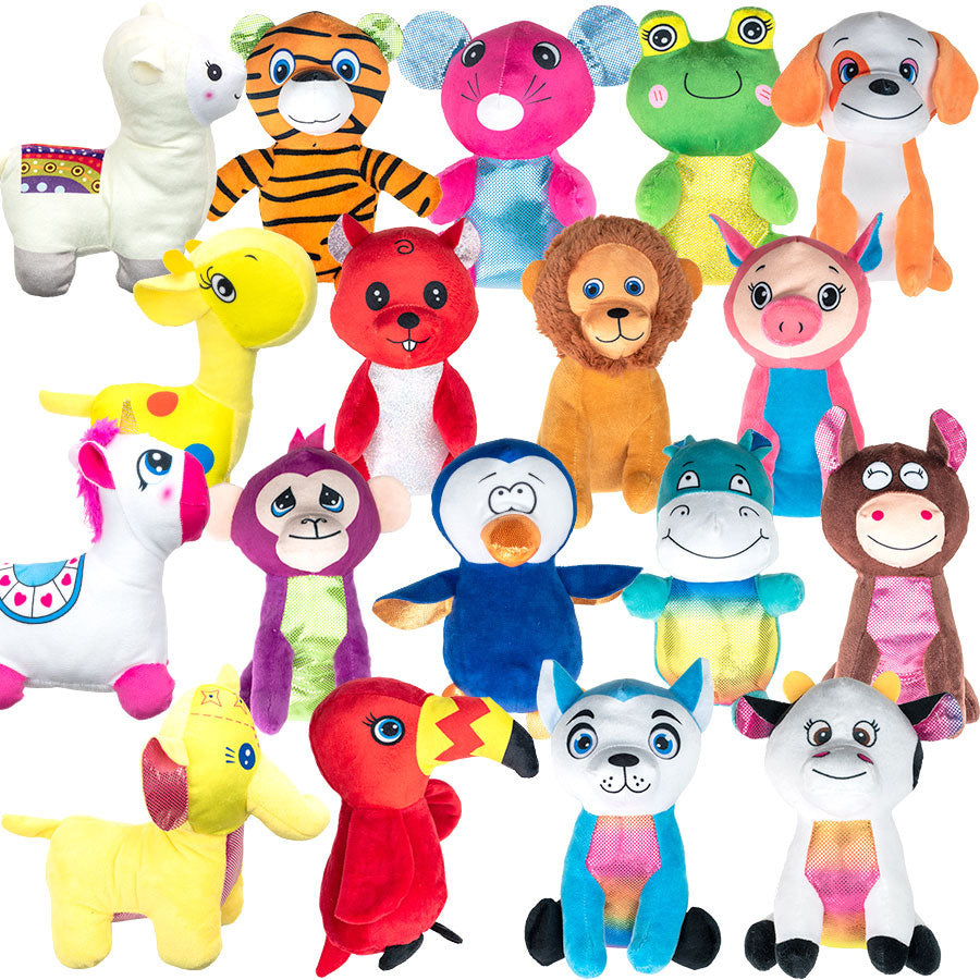 Small Generic Plush 7in-9in Mix #3 108 ct