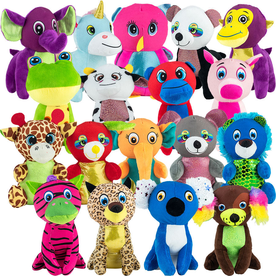 Small Generic Plush 8in-9in Mix #2 108 ct