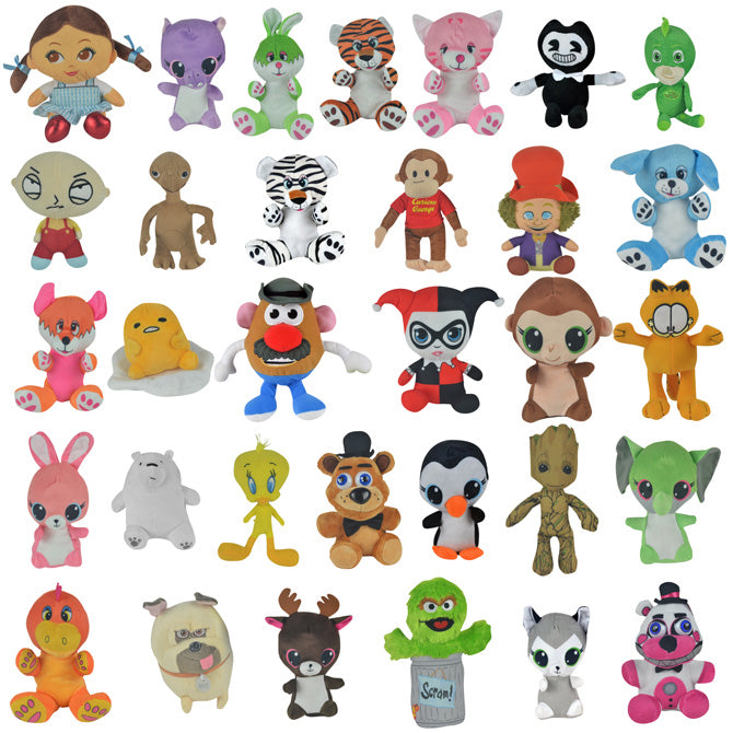 50% Licensed Small Plush Mix 96 ct | Gumball.com