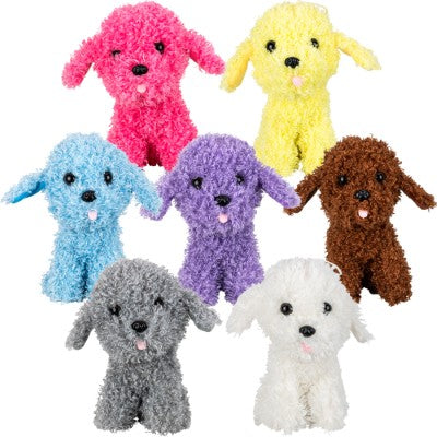 Small Fluffy Poodle 8in Plush (1 ct.)