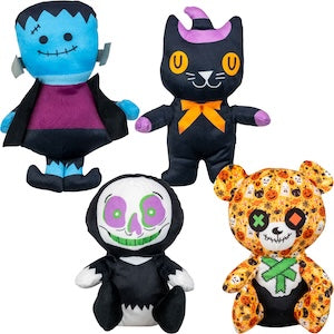 Small 100% Generic Halloween Plush 6in-9in Kit (108 pcs)