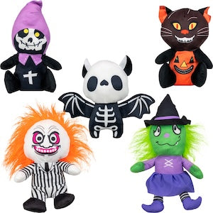Small 100% Generic Halloween Plush 6in-9in Kit (108 pcs)