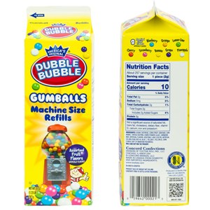 Dubble Bubble® Assorted Gumballs Refills 270ct