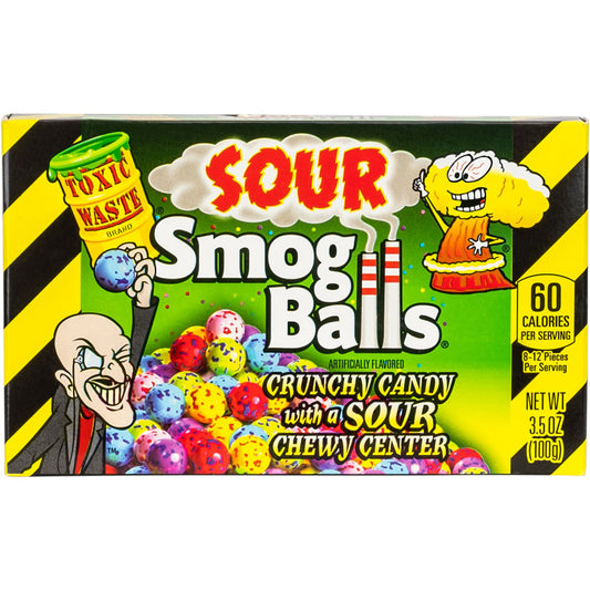 Toxic Waste®Sour Smog Balls® Theater Box