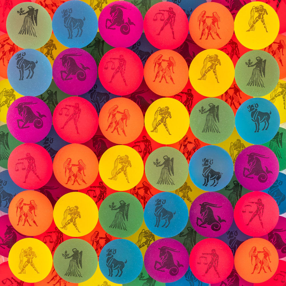 25mm (.98in) Zodiac Hi-Bounce Ball Mix