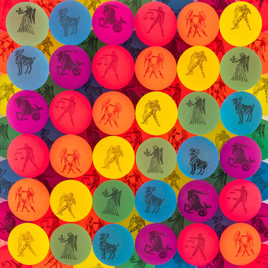 25mm (.98in) Zodiac Hi-Bounce Ball Mix