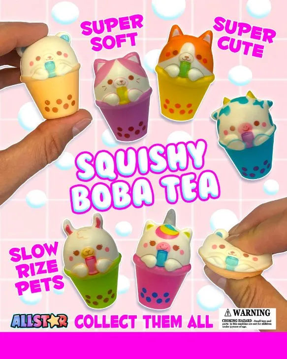 Squishy Boba Tea 2" Capsules