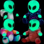 Medium Glow-in-the-Dark Aliens in Animal Costumes 10in Asst