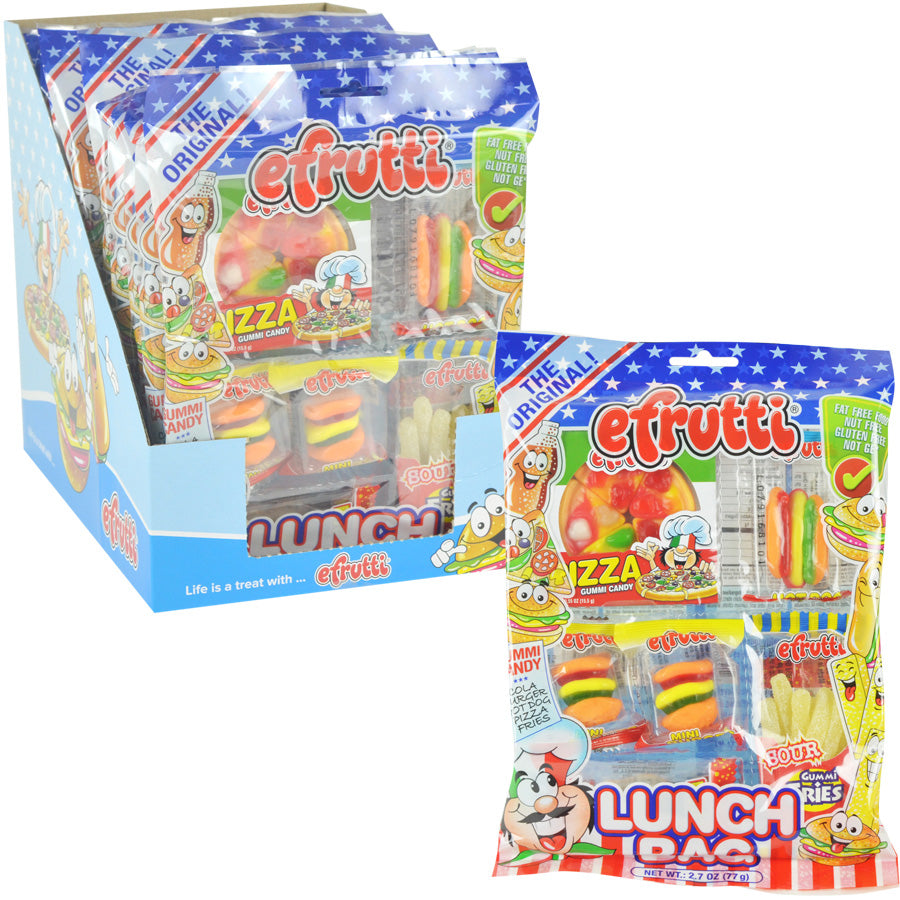 eFrutti Gummi Lunch Bag 12pcs Gumball