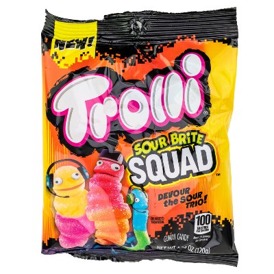 Trolli® Sour Brite Squad Peg Bag 12ct