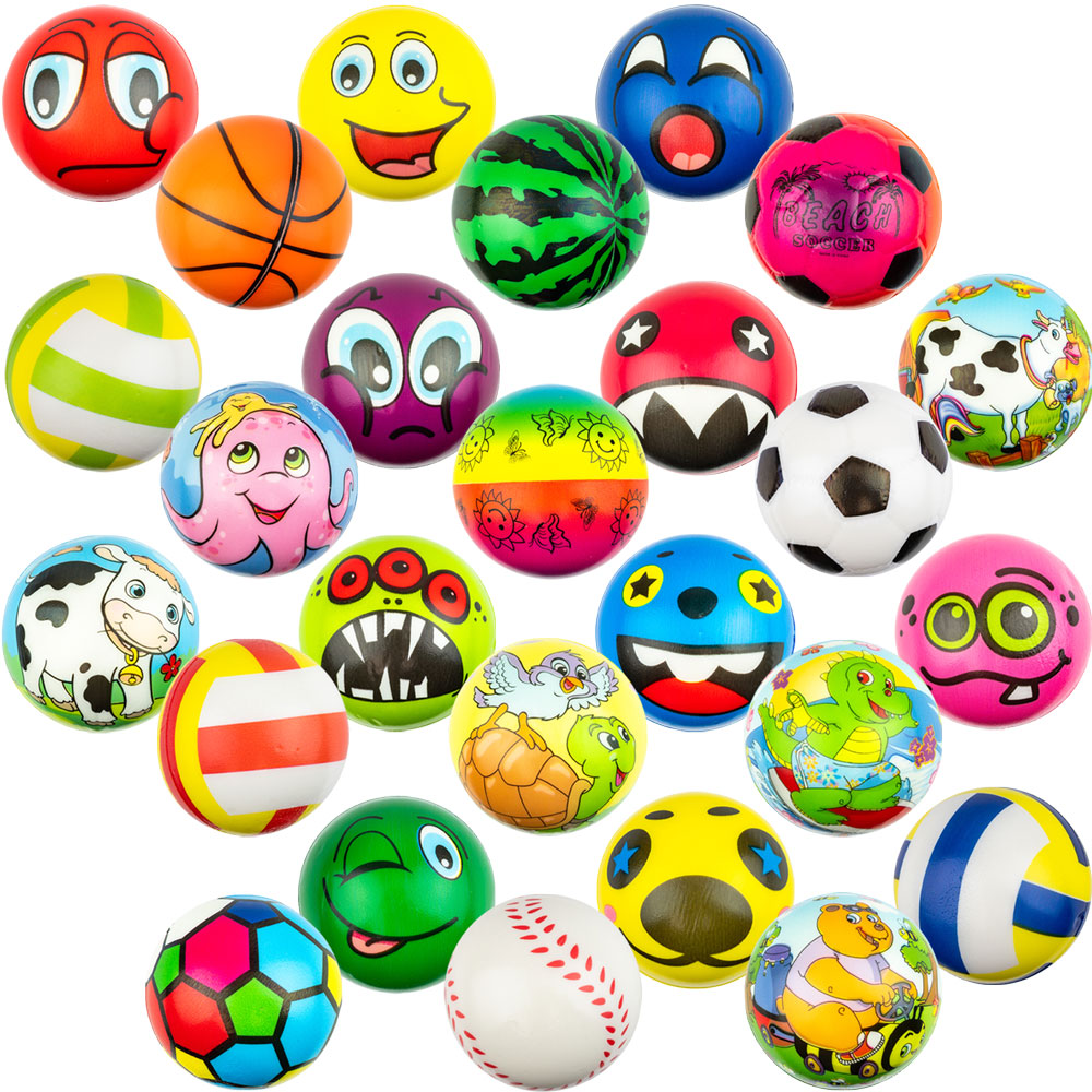 3in Assorted Foam Ball Mix