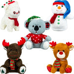 Jumbo 100% Generic 12in-15in Christmas Plush Kit (40 pcs)