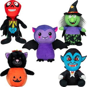 Jumbo 100% Generic Halloween Plush 12in-15in Kit (40pcs)