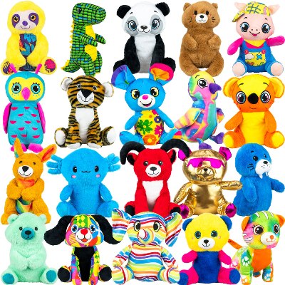 Jumbo Generic Plush 12in-14in Mix (40pcs)