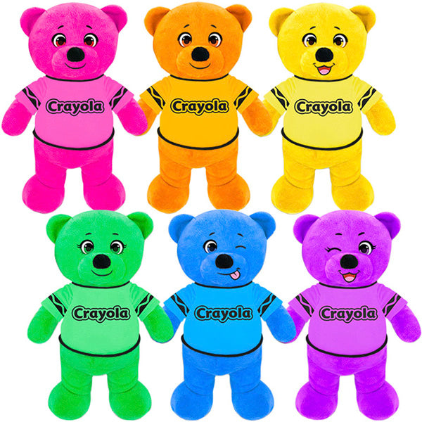 Crayola® Bear Plush 14in Asst