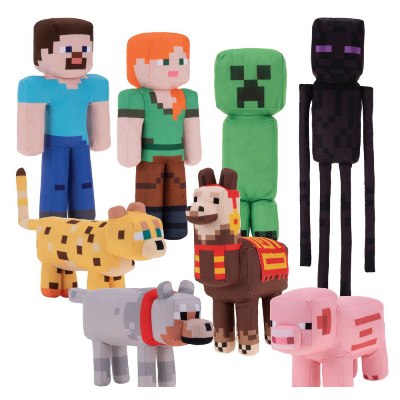 Minecraft 11in-14in Plush (1ct.)