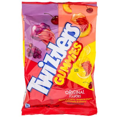 TWIZZLERS Gummies Peg Bag 12ct