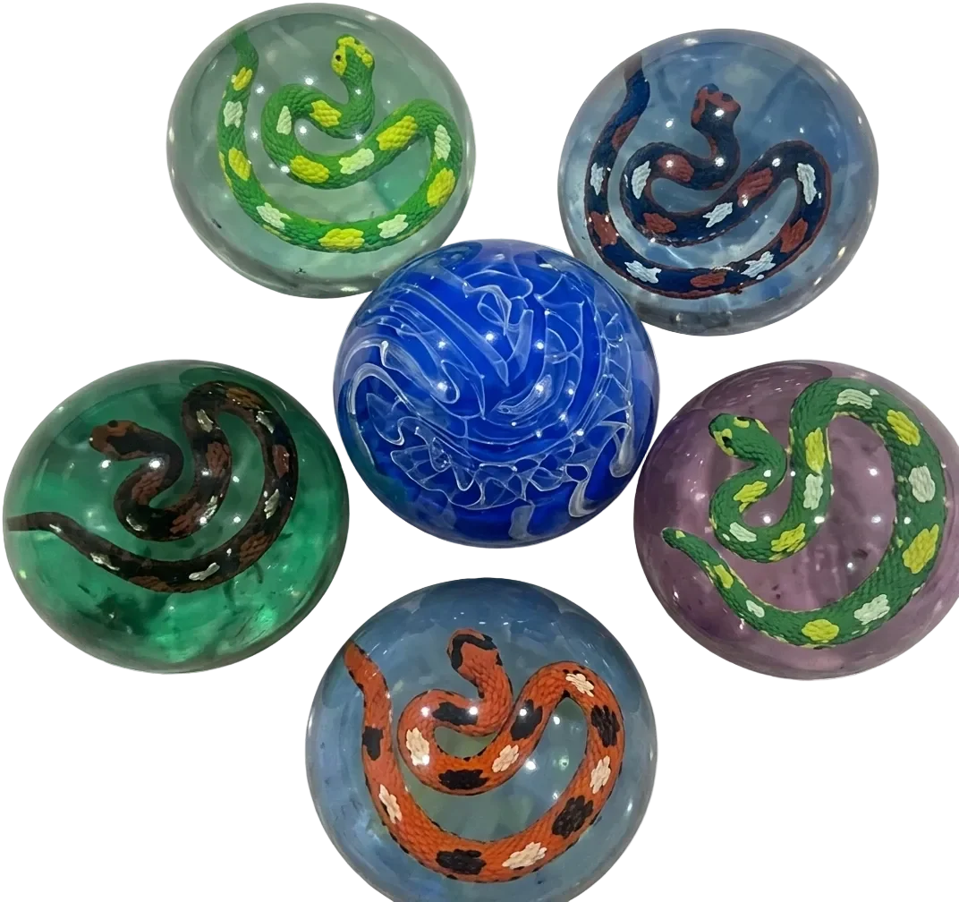 45 mm 3-D Snake Bouncy Balls Product Detail