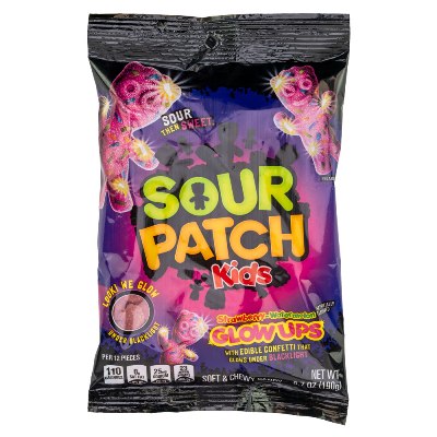Sour Patch Kids Glowups Soft Candy 12ct