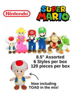 Nintendo Super Mario Assorted Plush Mix (120ct.)