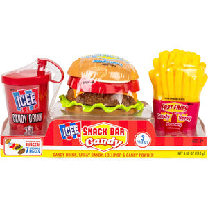 ICEE Snack Bar Candy 3pc Set (8pcs)