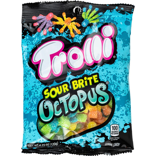 Trolli® Peg Bag Sour Brite Octopus