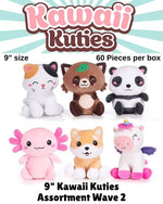 Kawaii Kuties Series #2 9" Plush Mix (60ct.)