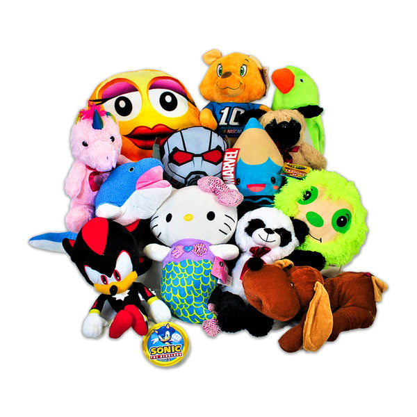 Premium Jumbo Plush Mix 30% Licensed 10"-12" 96ct Product image