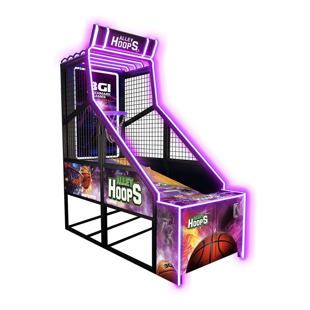 Hoop Rings Arcade Alley Hoops Junior Basketball Arcade Game | Gumball.com