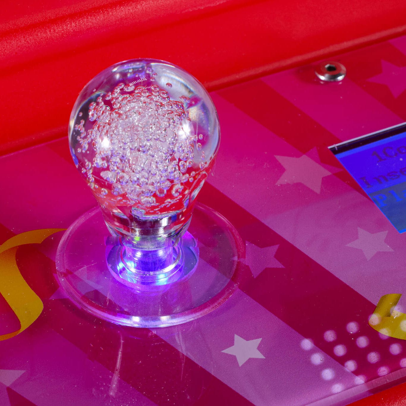 Alpaca Prize 22" Crane Machine Joystick Close Up Product Image