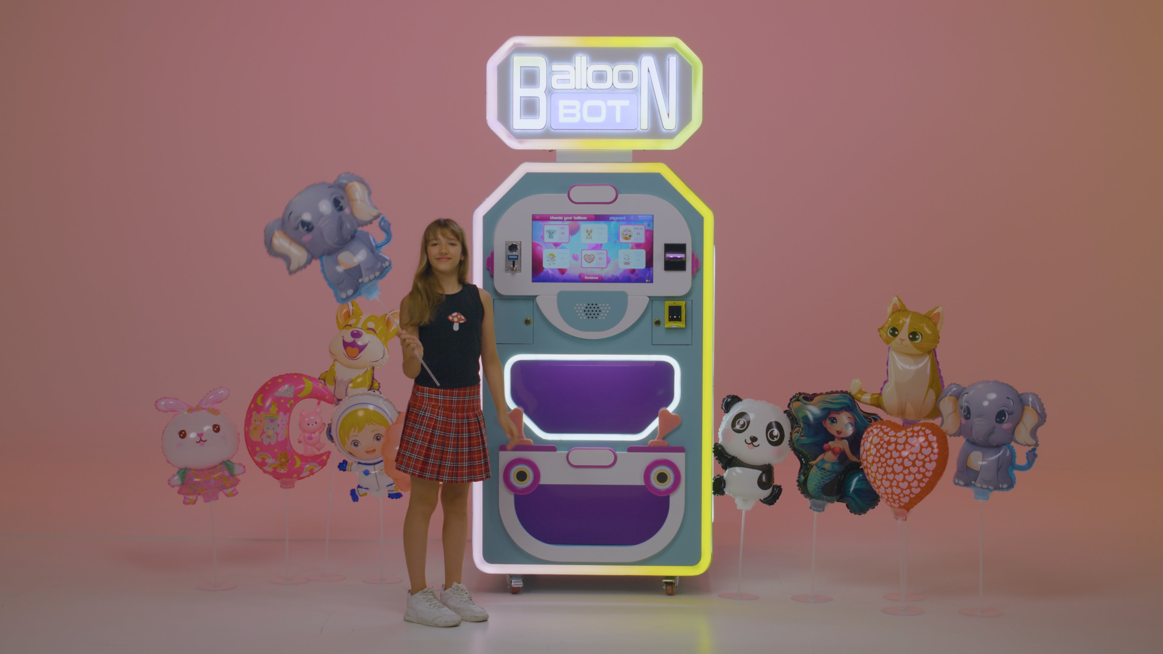 Balloon Bot Vending Machine | Gumball.com