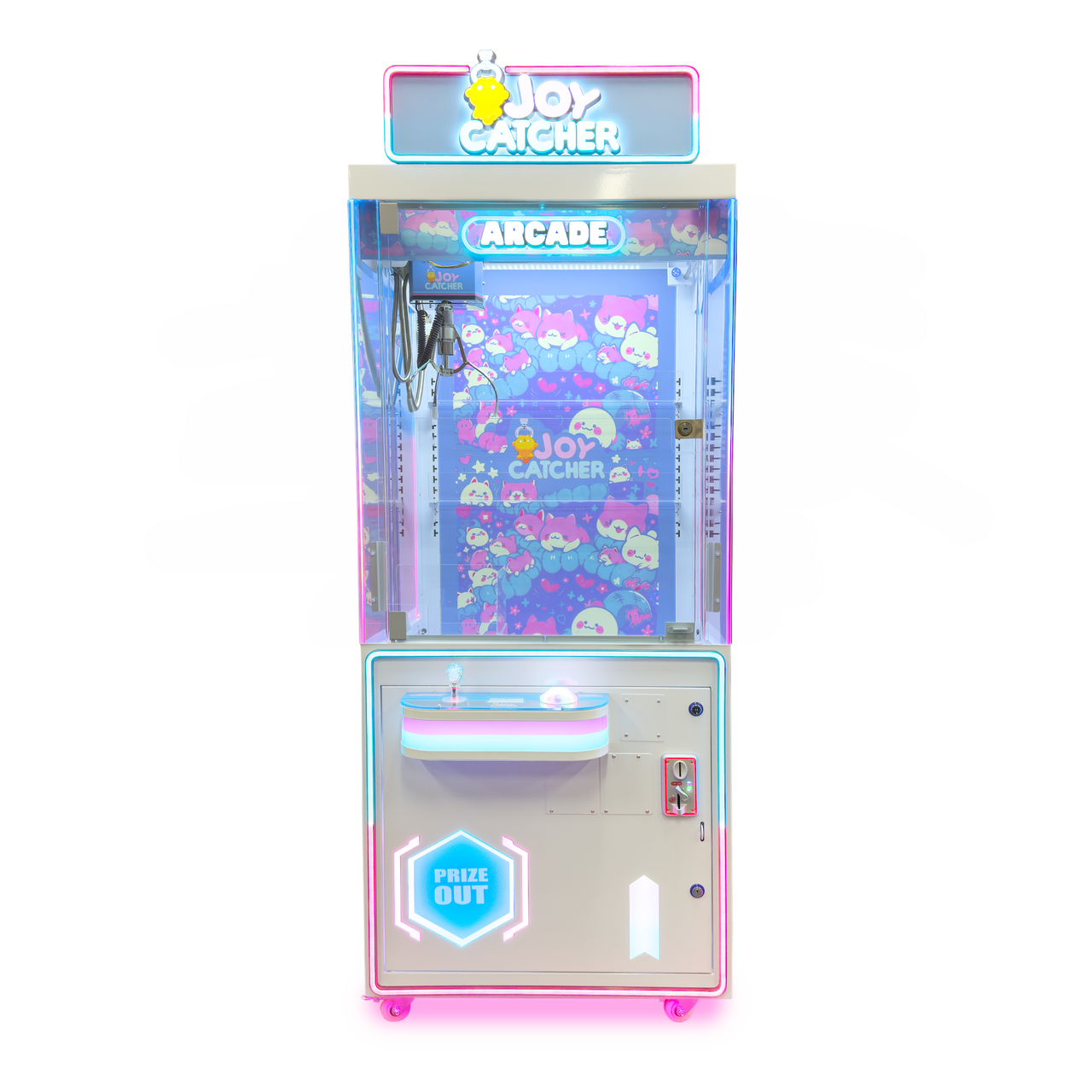Blue Joy Catcher 31" Claw Crane Machine Product Image Front View