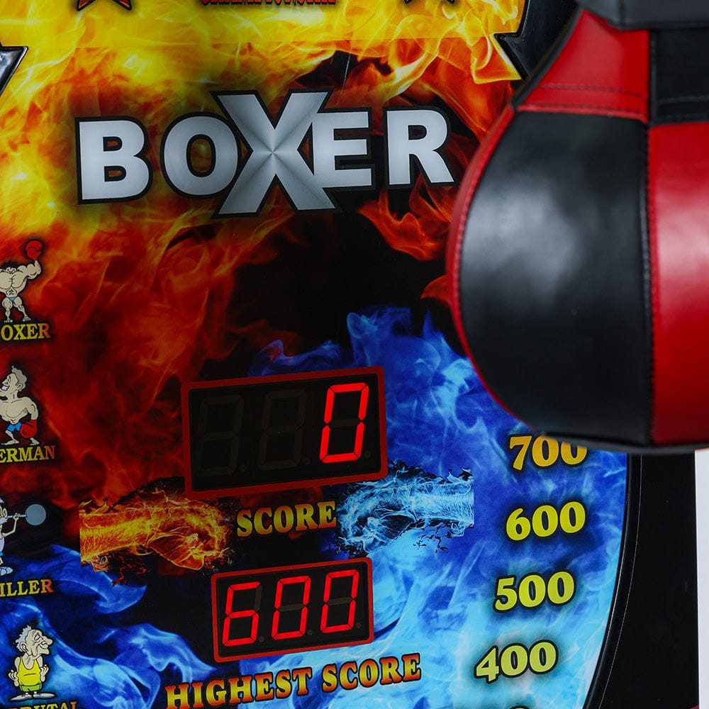 Boxer Punching Arcade Game Machine Bag Close Up Product Image