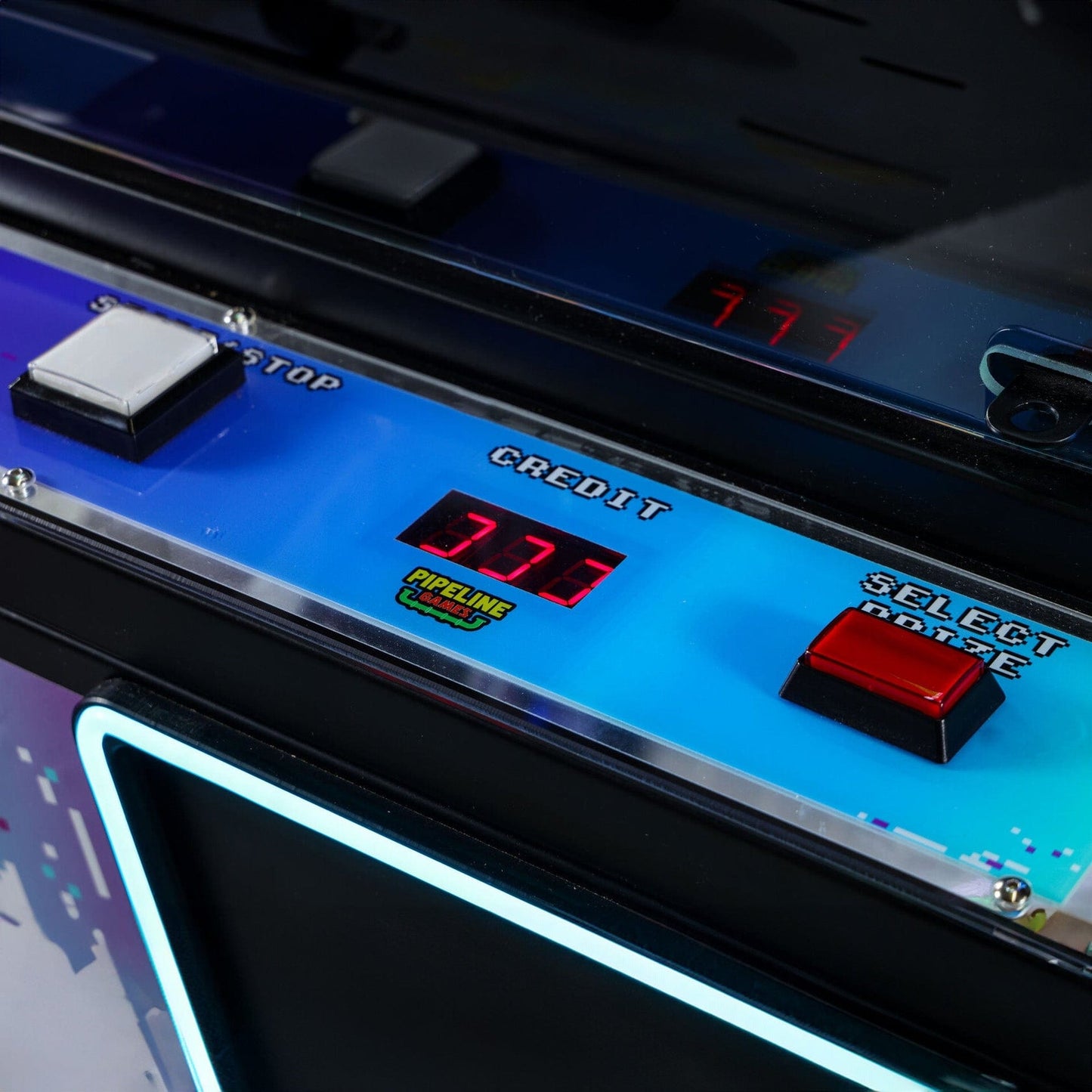 Brick Attack 31" Arcade Game Machine Buttons Close Up Product Image