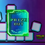 Brick Attack Mini 24" Arcade Game Machine Prize Out Door Close Up Product Image