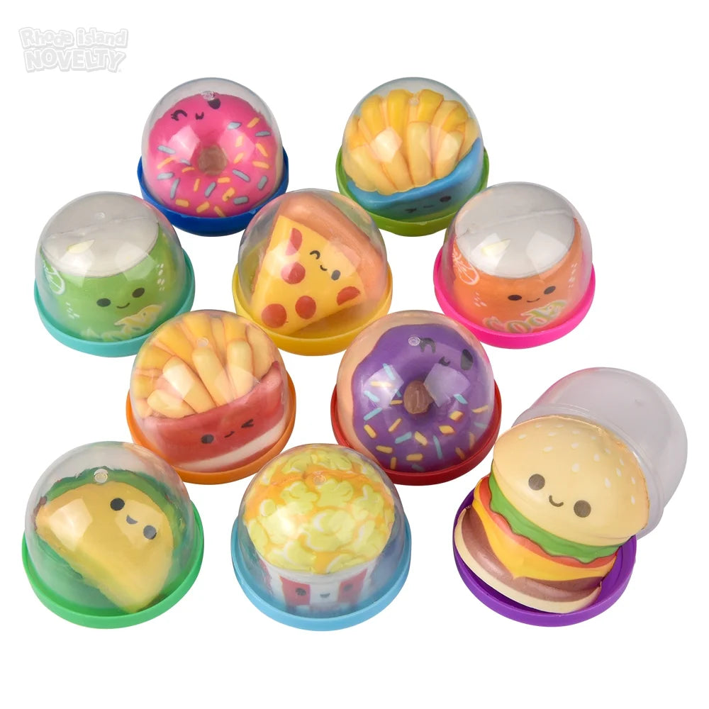 Micro Squish Fun Foods  2" Capsules