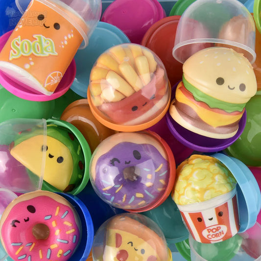 Micro Squish Fun Foods  2" Capsules