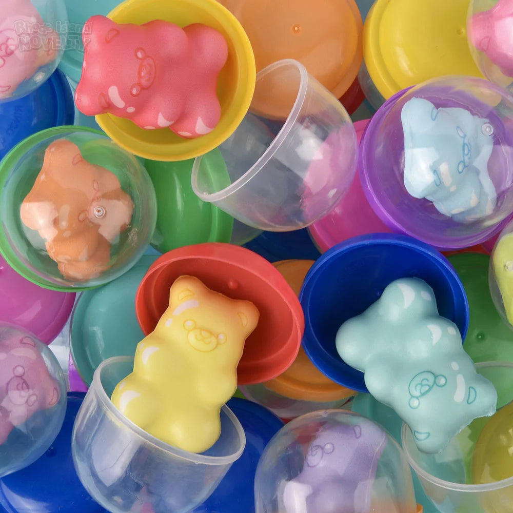 Squish Yummy Bears  2" Capsules