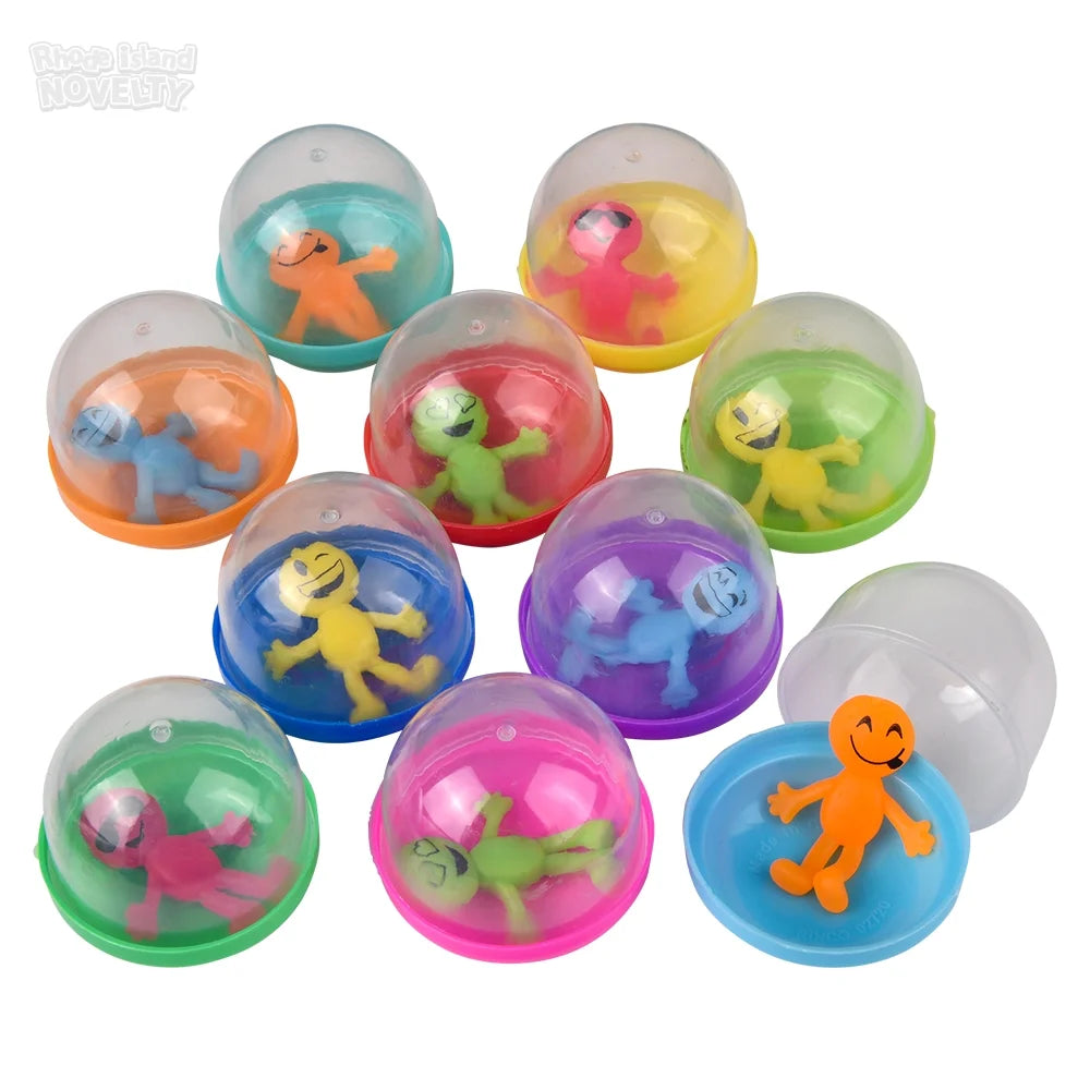 Stretch Emoticon Figures 2" Capsules