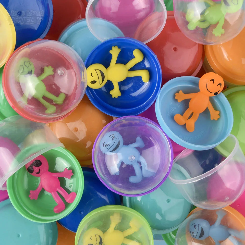 Stretch Emoticon Figures 2" Capsules