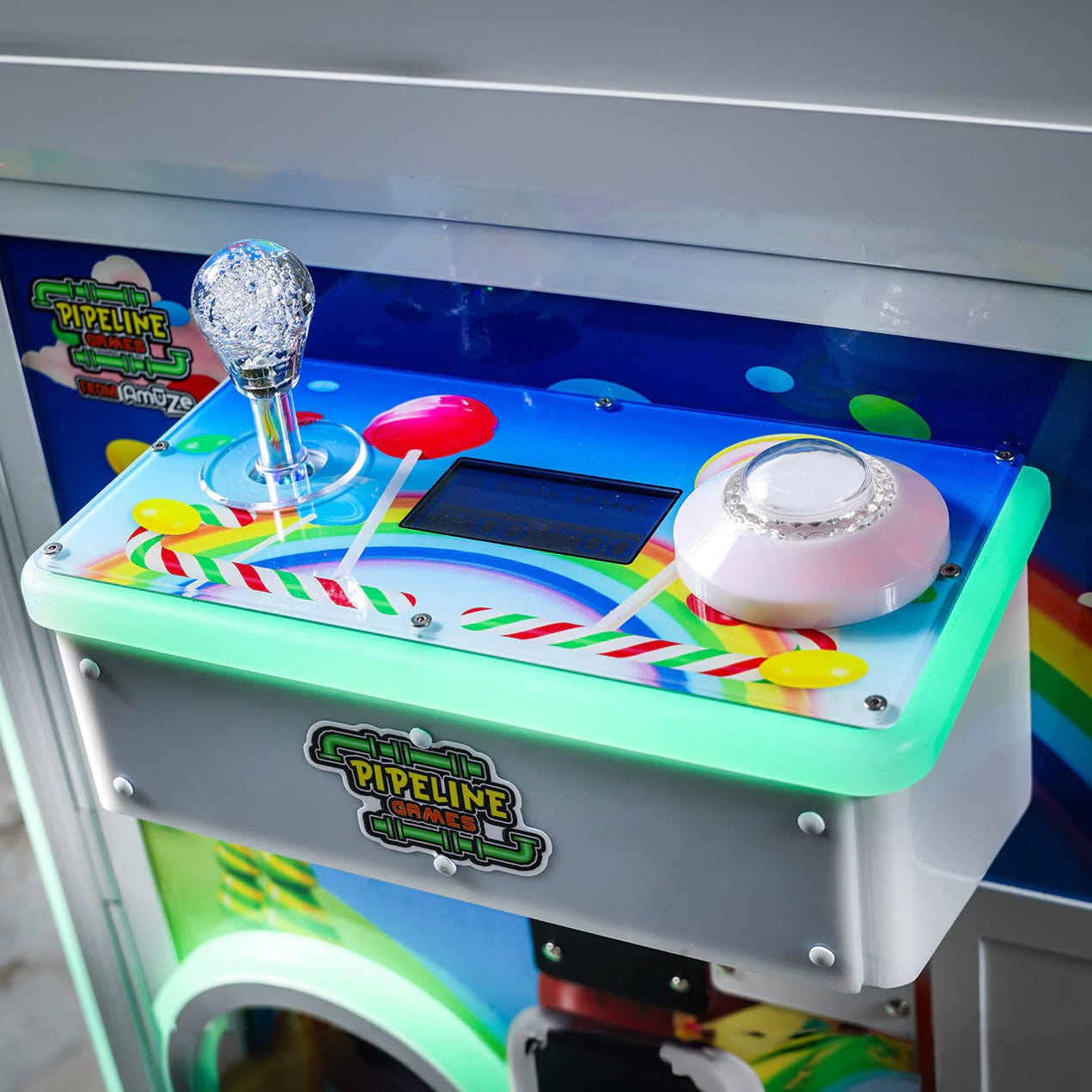 Candy Locker SE 24" Candy Crane Machine Joystick Close Up