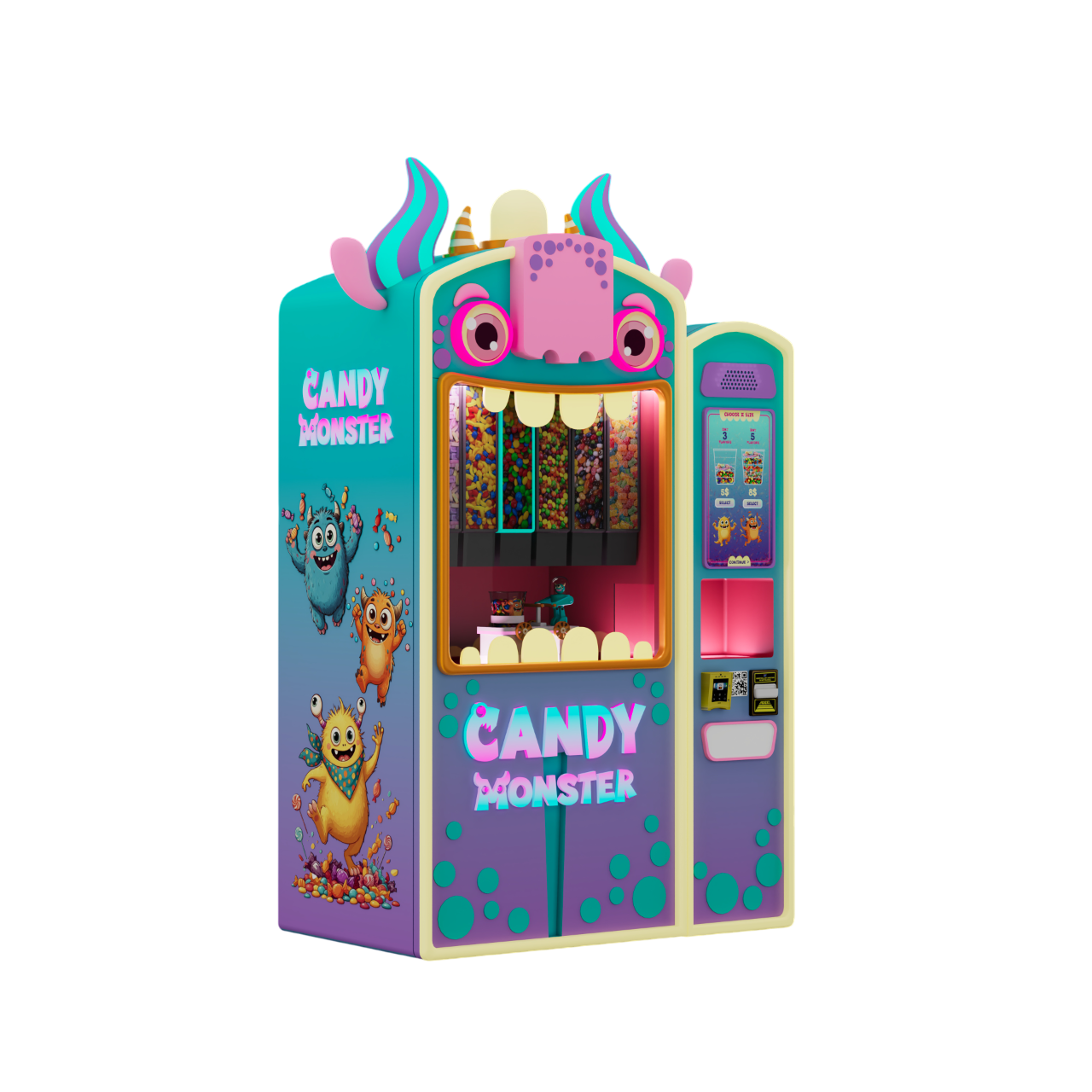 Candy Monster Robotic Vending Machine Gumball candy-monster-robotic-vending-machine-gumball