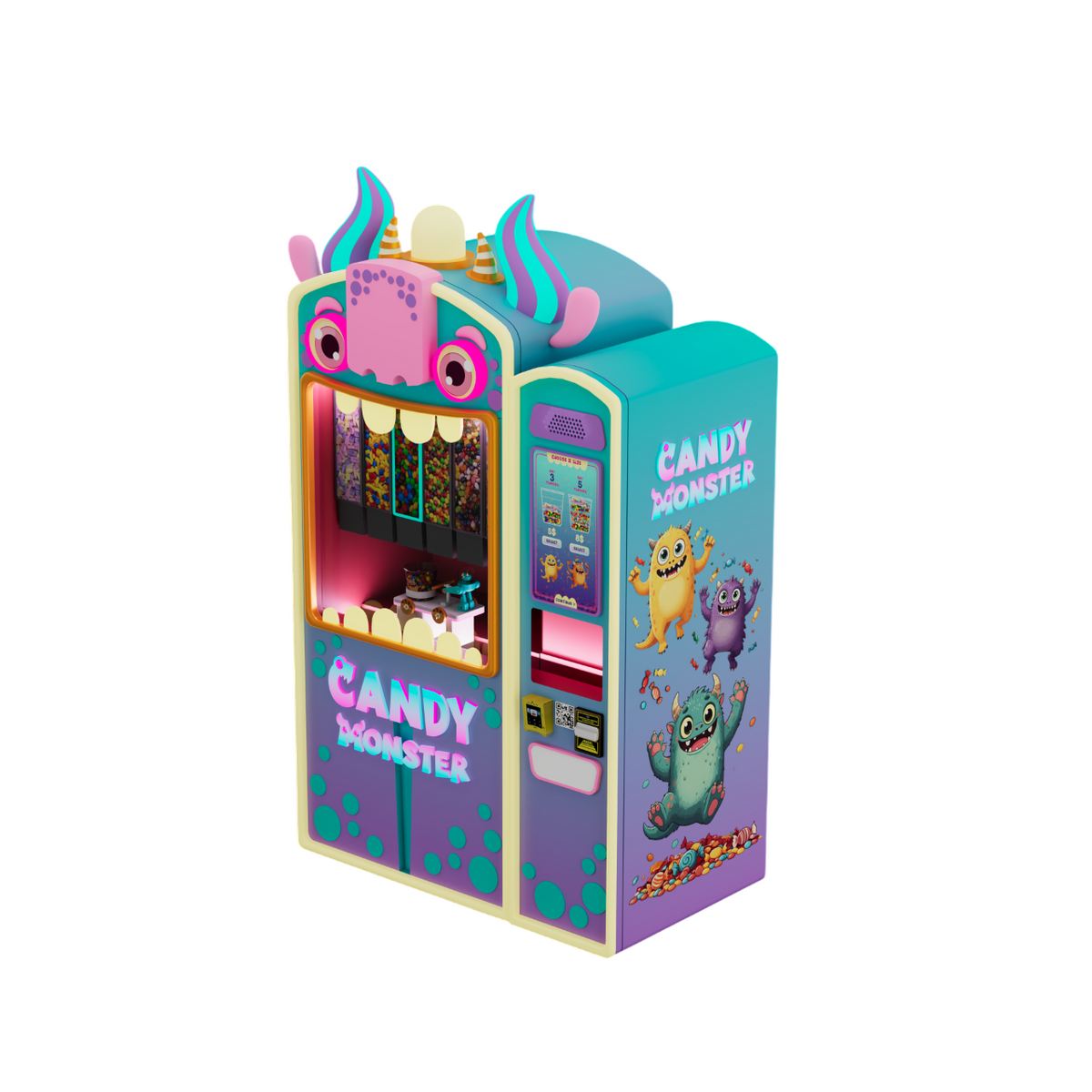 Candy Monster Robotic Vending Machine | Gumball.com