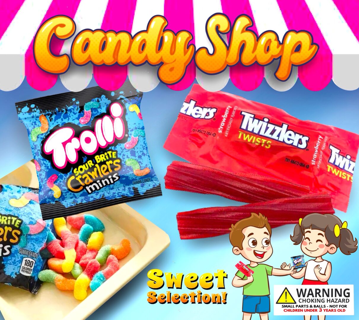Candy Shop 2" Capsules Product Image