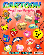 Cartoon Rings & Danglers 1" Capsules Product Image